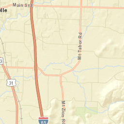 Mount Tabor Alabama Street Map