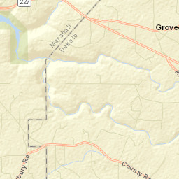 Grove Oak Alabama Street Map