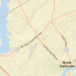 North Hartsville Street Map