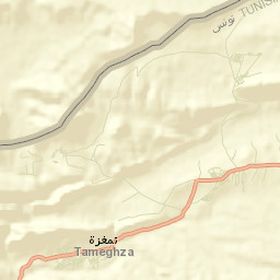 Tamaghzah Street Map