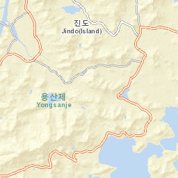 Jindo-gun Street Map