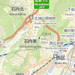 Hiroshima Street Map