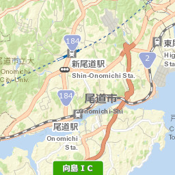 Onomichi Street Map