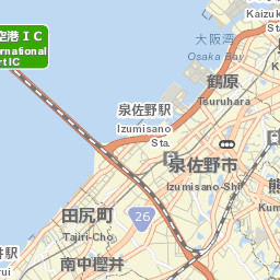 Izumisano Street Map