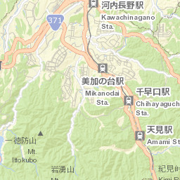 Kawachi-nagano Shi Street Map
