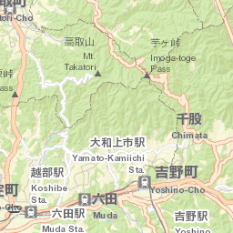 Yoshino-chō Street Map