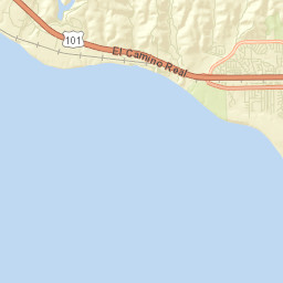 El Encano Heights California Street Map