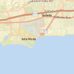 La Patera California Street Map