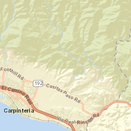 Shepards California Street Map