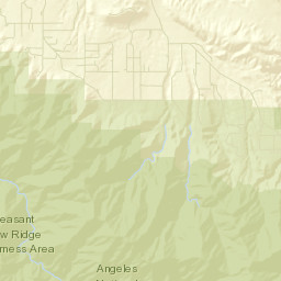 Juniper Hills California Street Map