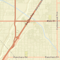 North Star Ranch California Street Map
