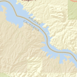 Havasu Palms California Street Map