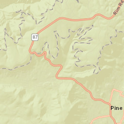 Strawberry Arizona Street Map
