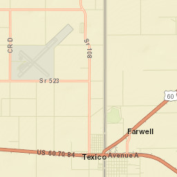 Texico Street Map