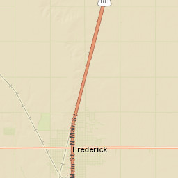 N2200 Road, Frederick, OK 73542, USA Street Map
