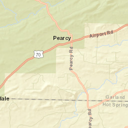 Ouachita National Forest 6101-6449 Airport Road Bonnerdale Street Map