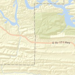 Diamondhead Arkansas Street Map