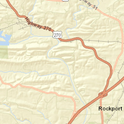 Shorewood Hills Arkansas Street Map