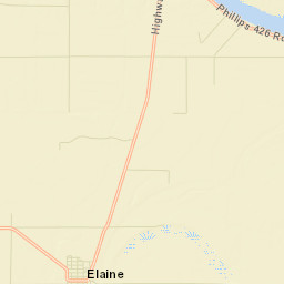 Hoop Spur Arkansas Street Map