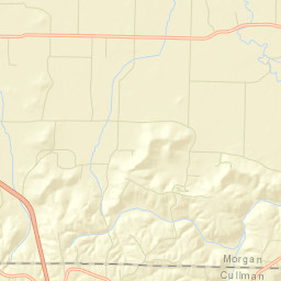 Cedar Plains Alabama Street Map
