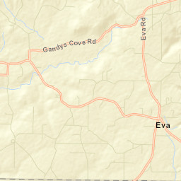 Cole Spring Alabama Street Map