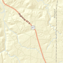 Ryan Crossroads Alabama Street Map