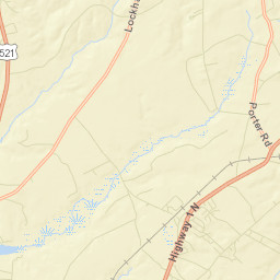 Kershaw County Street Map