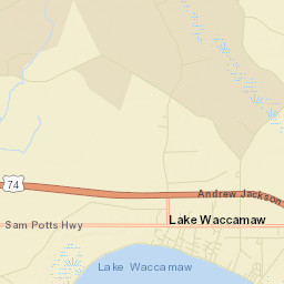 103 Canal Cove Road, Lake Waccamaw, NC Street Map