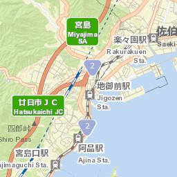 Hatsukaichi Street Map