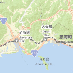 Takehara-shi Street Map