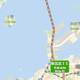 Sakaidechō Street Map