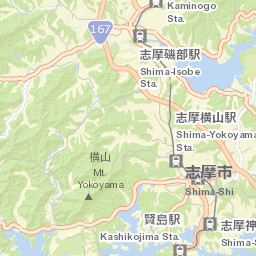 Shima-shi Street Map