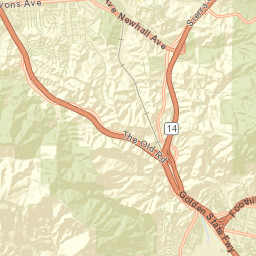 Waltz California Street Map