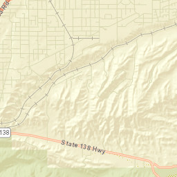 Lugo California Street Map
