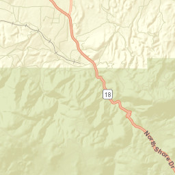 Cushenbury California Street Map