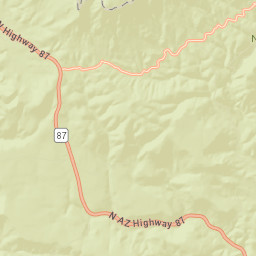 Geronimo Estates Arizona Street Map