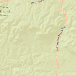 Wonder Valley Arizona Street Map