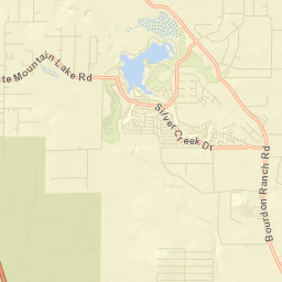 White Mountain Lake Street Map