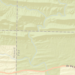 Albert Arkansas Street Map