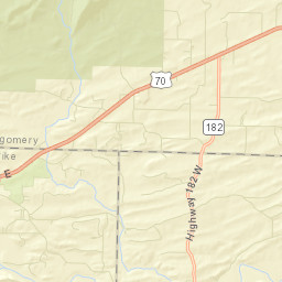 Segur Arkansas Street Map