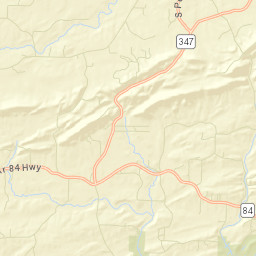 Point Cedar Arkansas Street Map