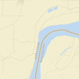 Modoc Landing Arkansas Street Map