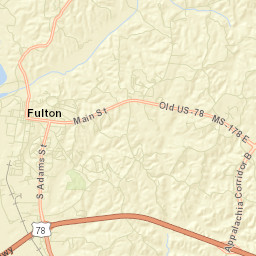 207 Leon Davis Dr Fulton MS 38843 Street Map