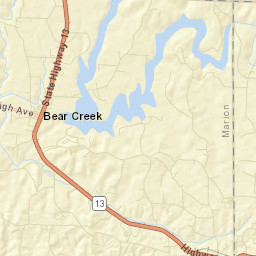 Goddard Alabama Street Map