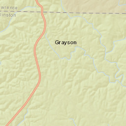 Moreland Alabama Street Map