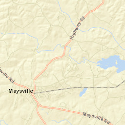 Maysville Street Map