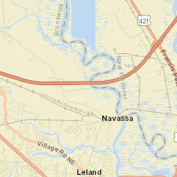 Leland Street Map