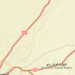 Guercif Province Street Map