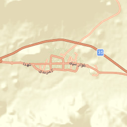 Harsin Street Map