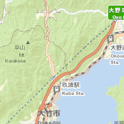 Ōno-hara Street Map
